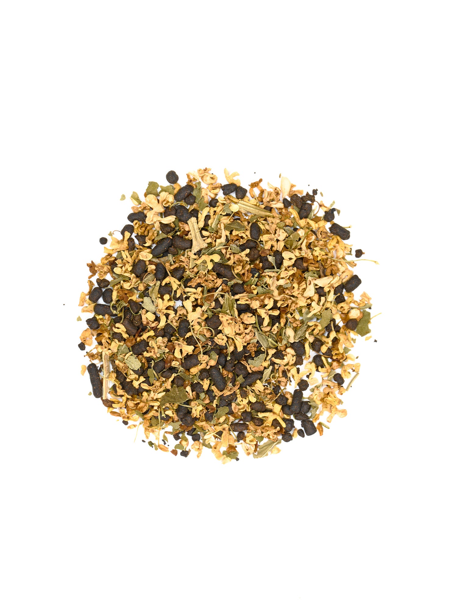Osmanthus Mint Dark Tea